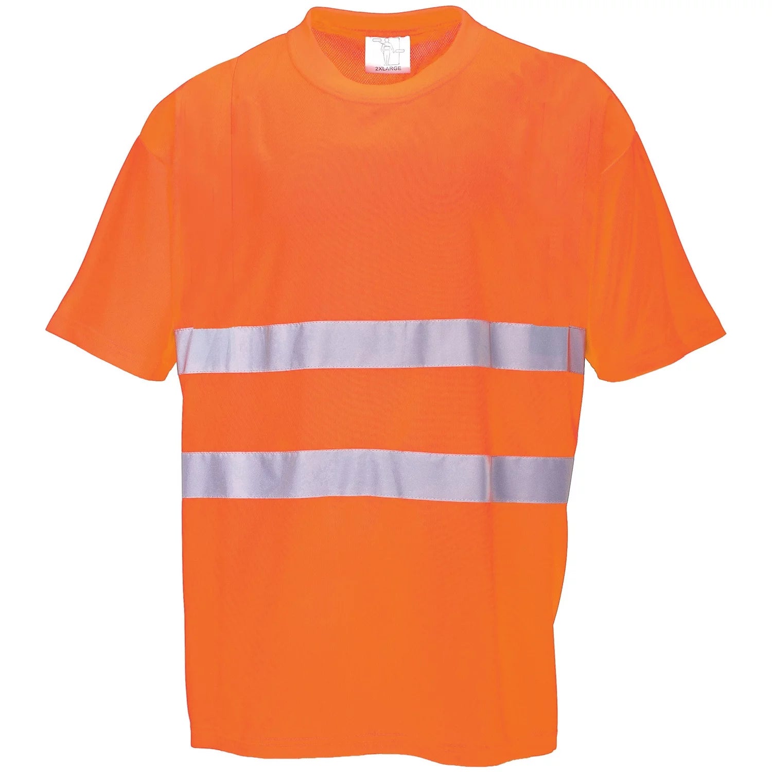 Cotton Comfort Reflective Safety T-Shirt- Bannav S Bannav LLC 