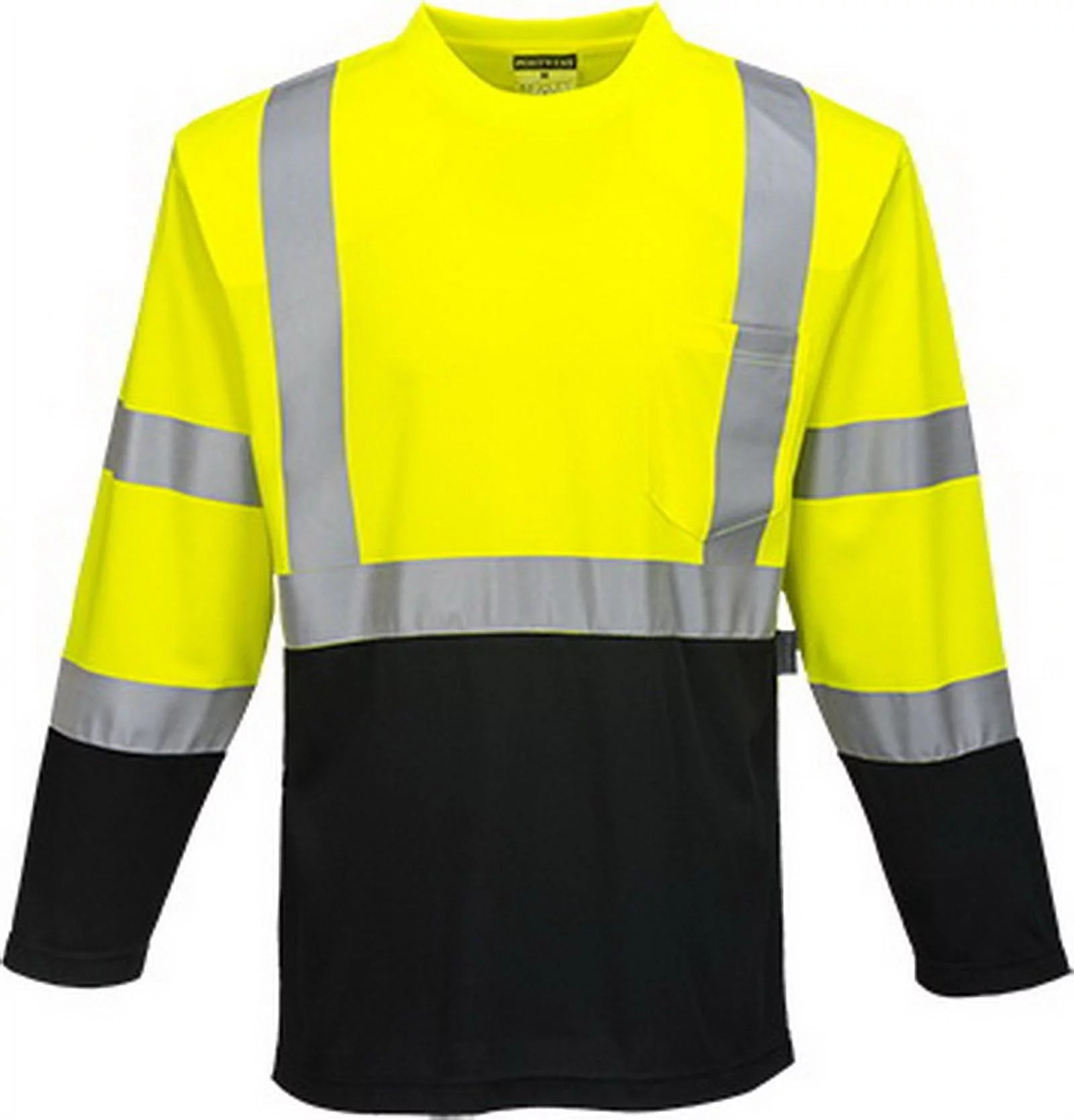 S398 Laguna Long-Sleeved T-Shirt-Yellow/Black-Xl- Bannav S Bannav LLC 