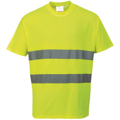 Cotton Comfort Reflective Safety T-Shirt- Bannav S Bannav LLC 