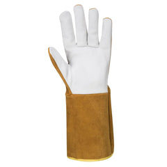 A521 TIG Ultra Welding Gauntlet Gloves Brown, Large- Bannav S Bannav LLC 