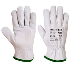 A260 Classic Goat Skin Oves Driver Glove Gray, X-Large- Bannav S Bannav LLC 