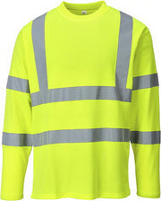 S278 Cotton Comfort Long Sleeve T-Shirt Yellow, Xx-Large- Bannav S Bannav LLC 
