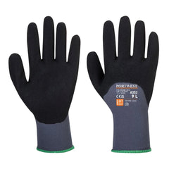 A620 Cut Resistant Work Gloves PU Palm Dipped Gloves Gray, Large- Bannav S Bannav LLC 