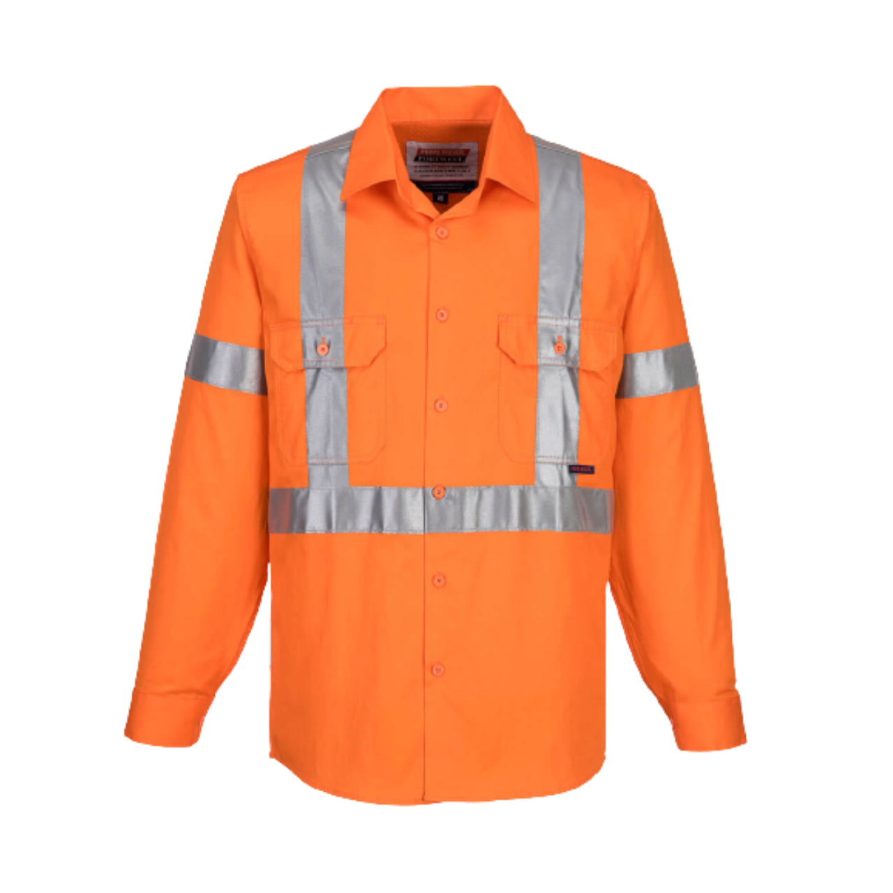Portwest 100% Lightweight Cotton Long Sleeve Shirt with Cross Back Tape MX301- Bannav S Bannav LLC 