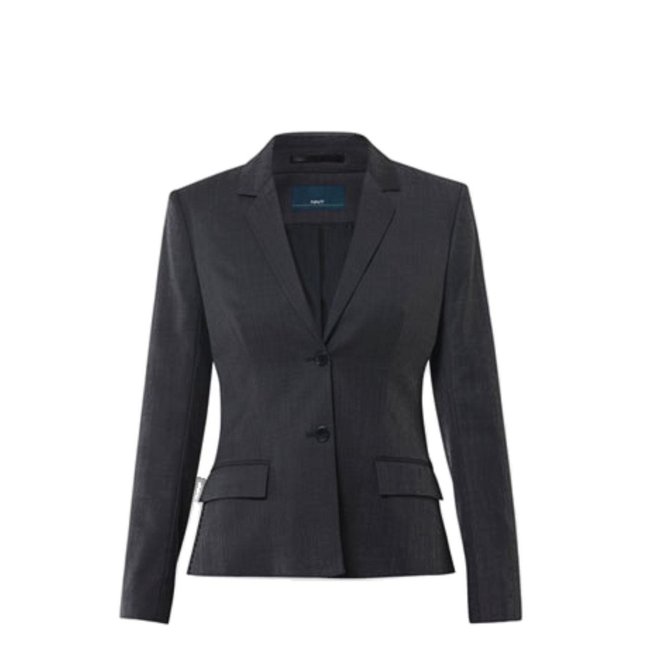 NNT Womens 2 Button Mid Length Formal Jacket Long Sleeve Blazer Business CAT1D4- Bannav S Bannav LLC 