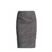 NNT Womens Business Textured Tweet Pencil Skirt Cotton Knee length CAT2NG- Bannav S Bannav LLC 
