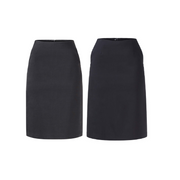 NNT Womens  A-Line Skirt SKIRT Modern A-line silhouette Invisible Zip CAT2P3- Bannav S Bannav LLC 