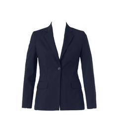 NNT Women Formal Stretch Twill 1 Button Mid Length Jacket Business Blazer CAT16J- Bannav S Bannav LLC 