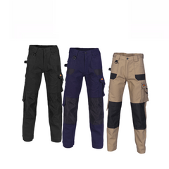 DNC Workwear Duratex Cotton Duck Weave Cargo Pants Work Safety Pant 3335- Bannav S Bannav LLC 