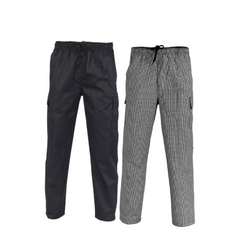 DNC Workwear Mens Drawstring Poly Cotton Cargo Pants Work Tough Casual 1506- Bannav S Bannav LLC 