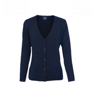 DNC Womens Ladies Cardigan Wool Blend Wide Neck Winter Body Warmer Comfort 4332- Bannav S Bannav LLC 