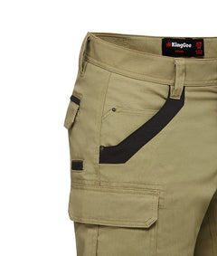 KingGee Mens Tradies Stretch Cargo Shorts Tough Work Safety Utility Comfy K69870- Bannav S Bannav LLC 