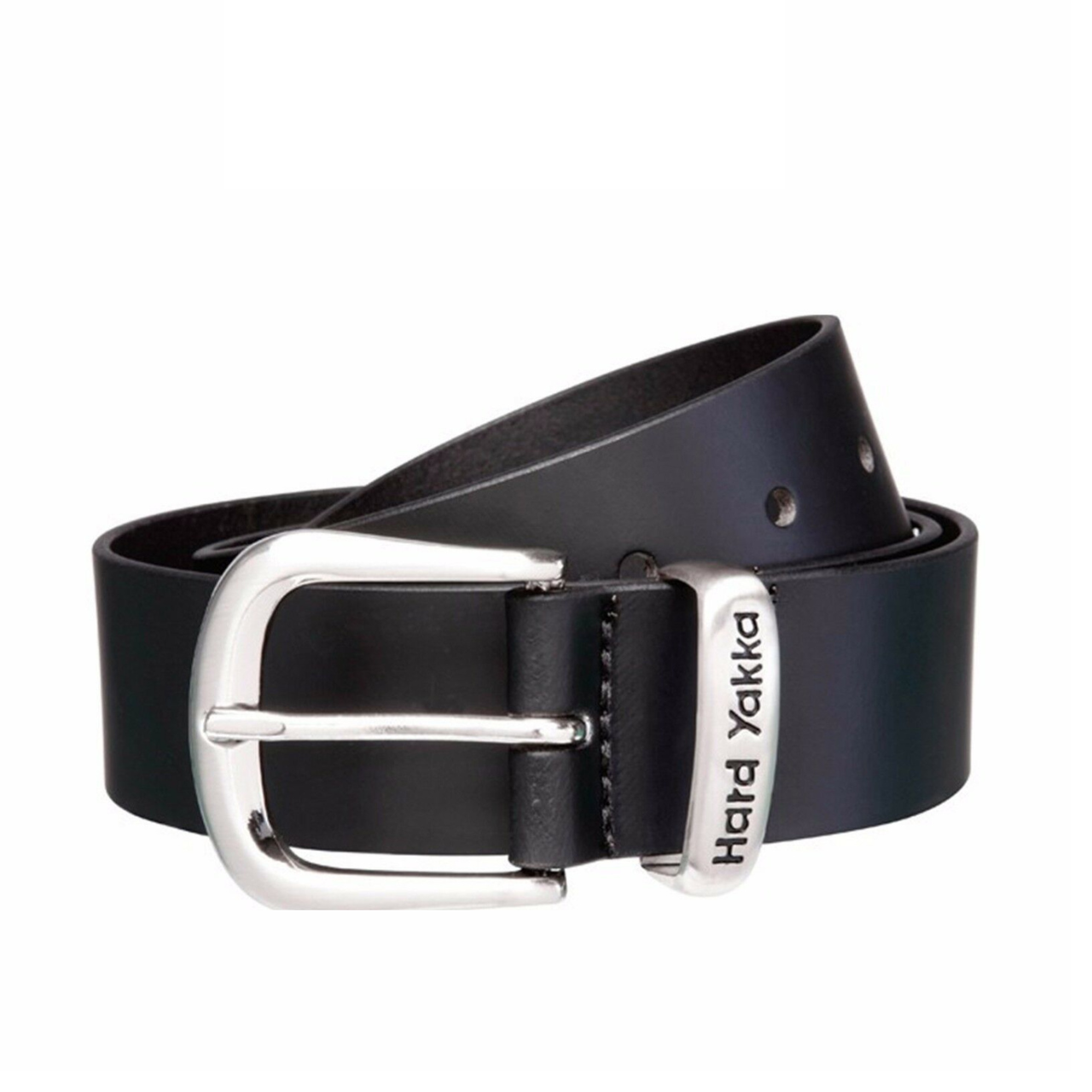 Mens Hard Yakka Belt Colorado Oil Tan Leather Work Brass Buckle Brown Y09402- Bannav S Bannav LLC 