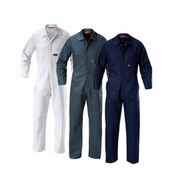 Mens Hard Yakka Mid Weight Coverall Cotton Drill Overall Work Safe Tough Y00010- Bannav S Bannav LLC 