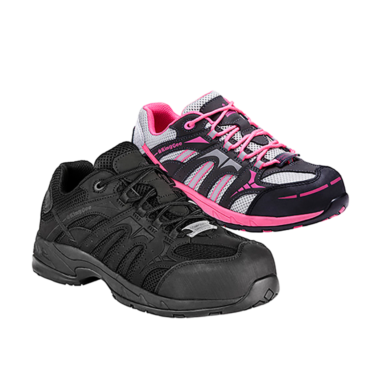 KingGee Womens Comp-Tec G3 Sports Safety Lightweight Work Shoes Comfy K26600- Bannav S Bannav LLC 