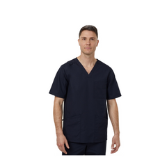 NNT  Uniform Unisex Chang Scrub Top Relaxed Fit V Neck Nurse Workwear CATRFS- Bannav S Bannav LLC 