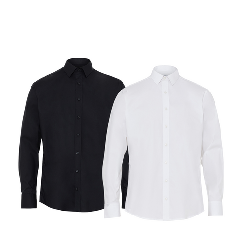 NNT Mens Business Long Sleeve Shirt Avignon Regular Fit Formal Shirts CATJDD- Bannav S Bannav LLC 