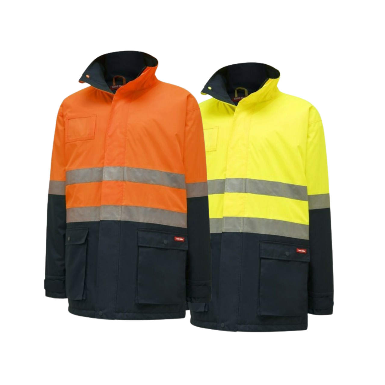 Hard Yakka Core Bomber Jacket Hi-Vis Taped Quilted Waterproof Y06685- Bannav S Bannav LLC 