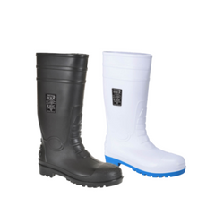 Portwest Mens Total Safety Rubber Boots Gum Wellington S5 Steel Cap Work FW95- Bannav S Bannav LLC 