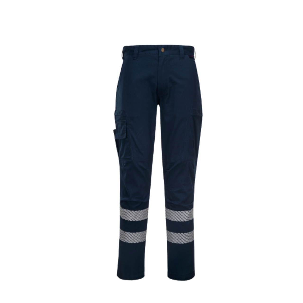 Portwest PW3 Cargo Stretch Pants Slim Fit HiVisTex Pro Tape Cotton Pant PW341- Bannav S Bannav LLC 