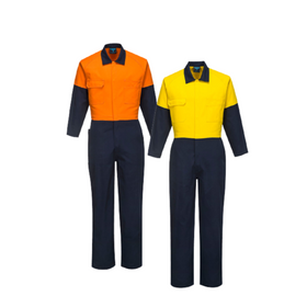 Portwest Regular Weight Combination Coveralls Reflective Taped Work Safety MW931- Bannav S Bannav LLC 