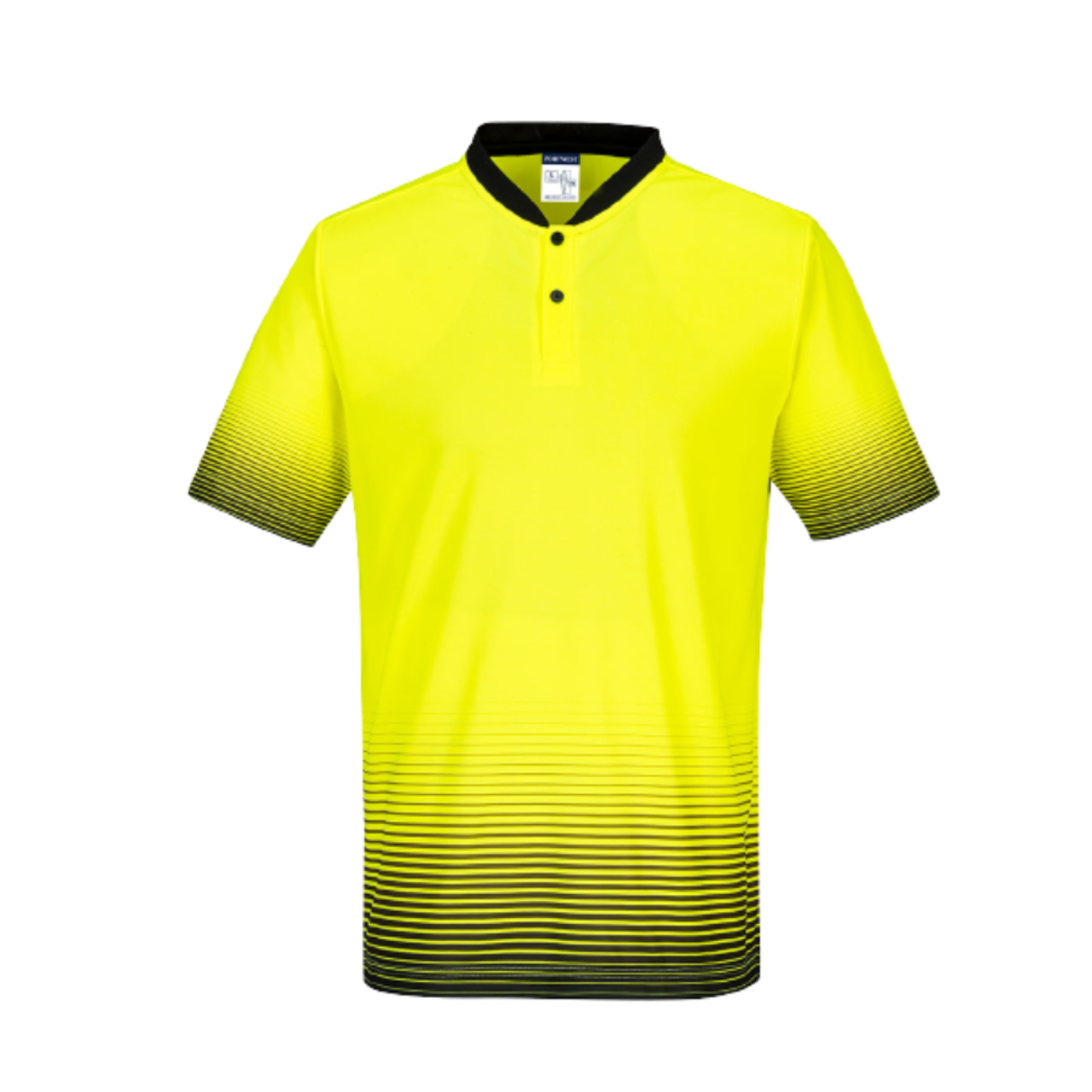 Portwest Sublimation Polo S/S Lightweight Hi Vis Polo Comfortable Shirt MP514- Bannav S Bannav LLC 