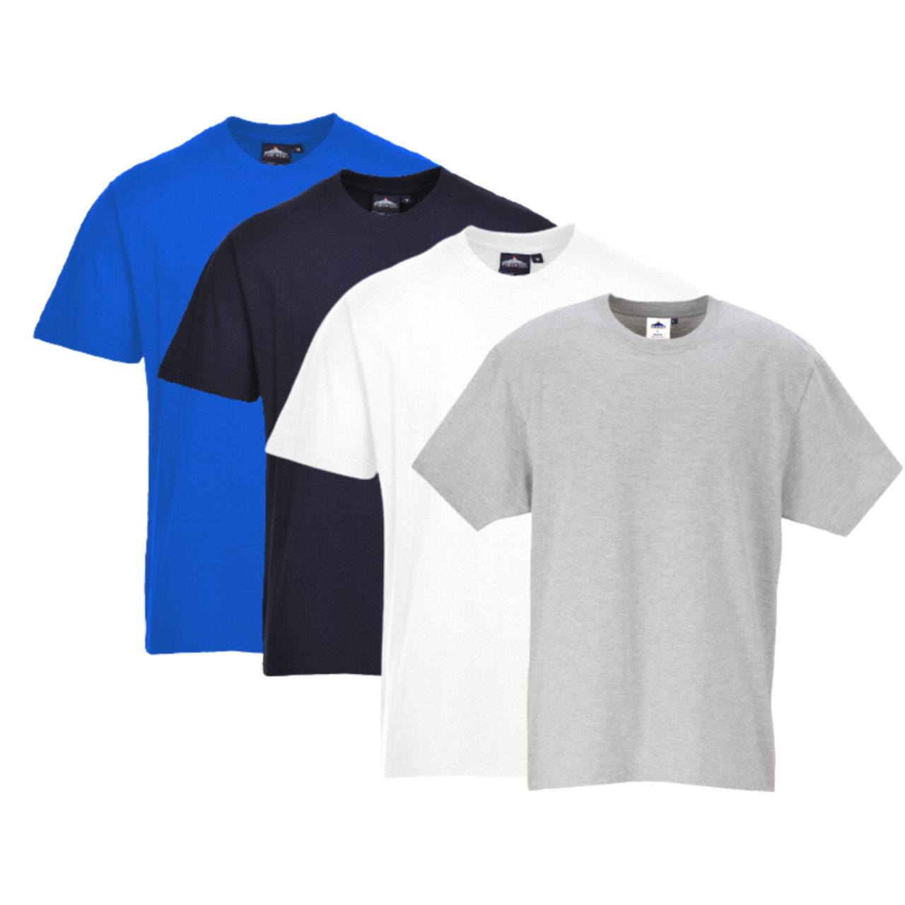 Portwest Turin Premium T-Shirt Breathablity Short Sleeve Casual Shirt B195- Bannav S Bannav LLC 