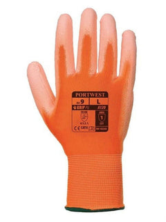 A120 Work Gloves PU Palm Dipped Abrasion and Tear Resistant Black, X-Small- Bannav S Bannav LLC 