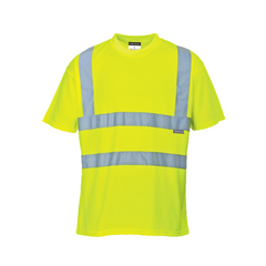 Portwest Hi-Vis T-Shirt 2 Tone Lightweight Reflective Tape Work Safety S478- Bannav S Bannav LLC 