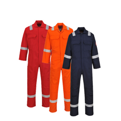 Portwest Bizweld Iona Coverall Flame Resistant Reflective Tape Hi Vis BIZ5- Bannav S Bannav LLC 