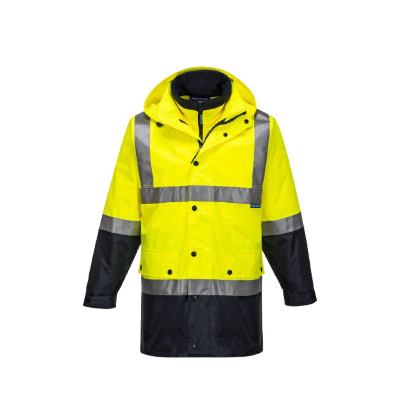 Portwest Eyre Day/Night 3-in-1 Jacket 2 Tone Reflective Work Safety MJ996- Bannav S Bannav LLC 