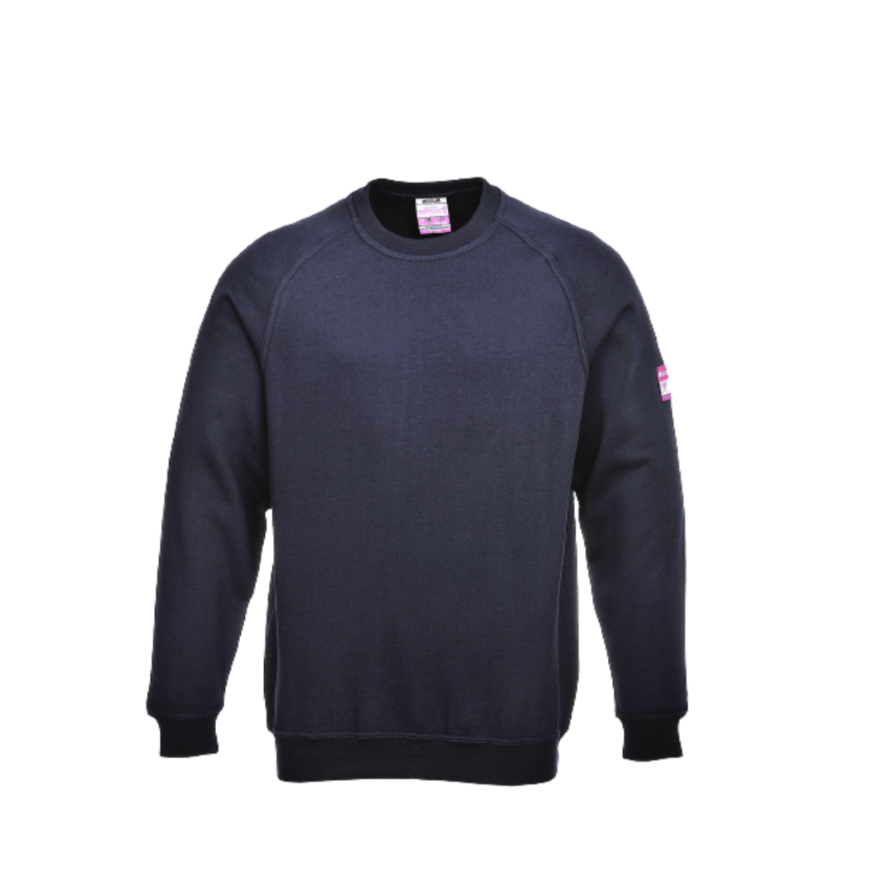 Portwest Flame Resistant Anti-Static Long Sleeve Brushed Fleece Crew Jumper FR12- Bannav S Bannav LLC 