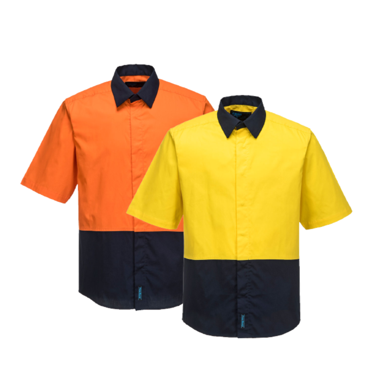 Portwest Food Industry Lightweight Cotton Shirt Reflective 2 Tone Safety MF152- Bannav S Bannav LLC 