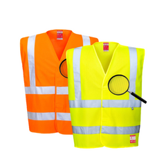 Portwest Hi-Vis Anti Static Vest - Flame Resistant Reflective Work Safety FR71- Bannav S Bannav LLC 