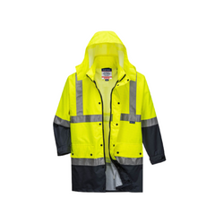 Portwest Mackay Anti-Static Jacket Waterproof Hood Reflective Work Safety MJ370- Bannav S Bannav LLC 