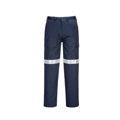 Portwest Mens Flame Resistant Cargo Pant Reflective Cotton Work Safety MW701- Bannav S Bannav LLC 