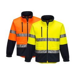 Portwest Mens Hi-VisTex Reflective Water Repellent Fleece Jumper Taped MA315- Bannav S Bannav LLC 