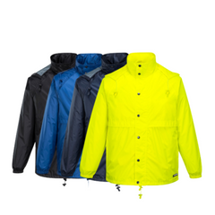 Portwest Mens Huski Stratus Jacket Lightweight Waterproof Lined Work K8032- Bannav S Bannav LLC 