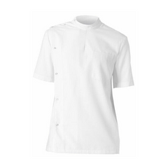 NNT Unisex Adults Neatron Stud Front Jacket Chef White Classic Fit Work CATP2H- Bannav S Bannav LLC 