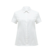 NNT Womens Short Sleeve Formal Shirt Comfort Cotton Blend Business Shirts CATU5G- Bannav S Bannav LLC 