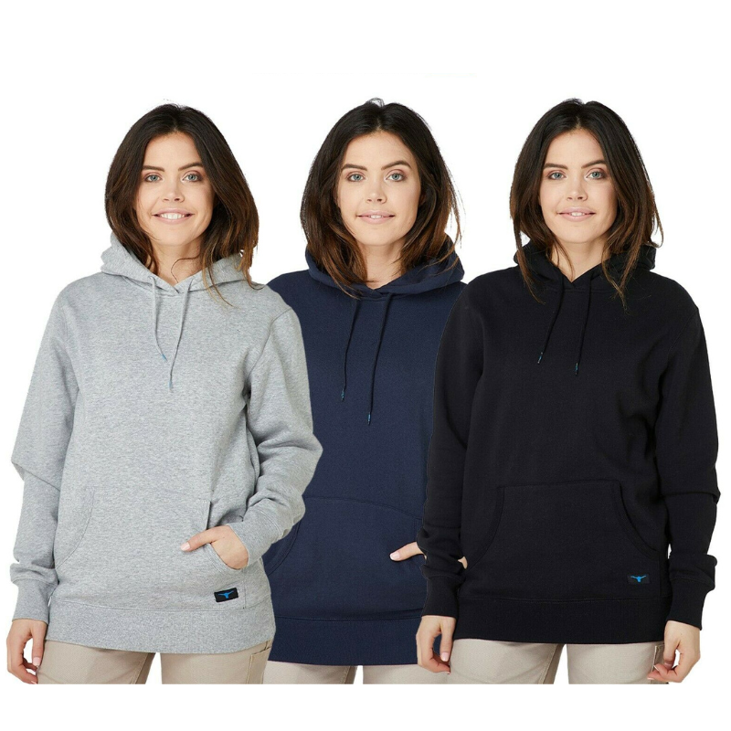 Womens Elwood Workwear Hoodie Pullover Winter Fleece 2019 Basic Work Warm EWD802- Bannav S Bannav LLC 