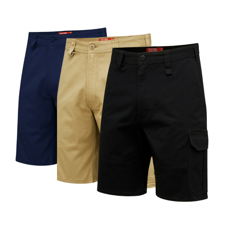 Hard Yakka Core Work Aussie Tough Stretch Cargo Shorts Y05067- Bannav S Bannav LLC 