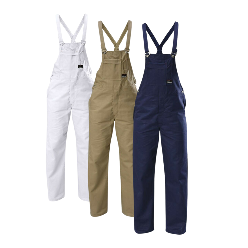 Hard Yakka Traditional Bib & Brace Overall Cotton Drill Work Safety Y01010- Bannav S Bannav LLC 