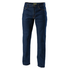 Hard Yakka Mens Stretch Cotton Denim Tough Work Tough Straight Jeans Y44610- Bannav S Bannav LLC 