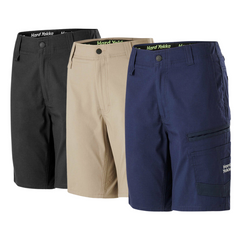 Hard Yakka Womens Raptor Mid Shorts Work Comfortable Cargo Tough Flexible Y08228- Bannav S Bannav LLC 