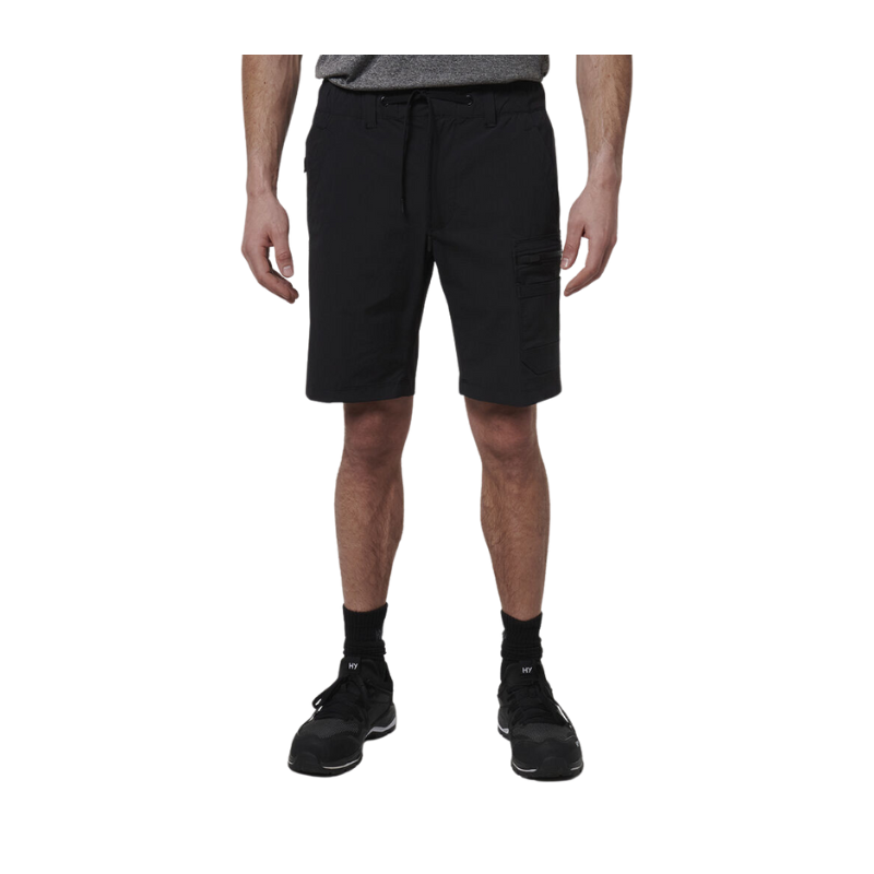 Hard Yakka Mens X Stretch Durable Workwear Lightweight Pockets Mid Short Y05167- Bannav S Bannav LLC 