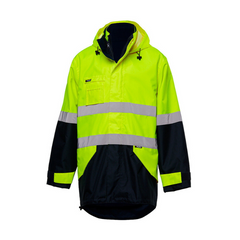 KingGee Hi Vis Reflective Insulated Jacket Construction Waterproof K55010- Bannav S Bannav LLC 