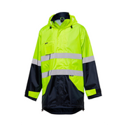 KingGee Lightweight Spray Jacket Waterproof All Season Safety Hi-Vis K55200- Bannav S Bannav LLC 