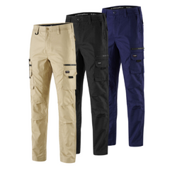 KingGee Mens N Force Pant Cotton Comfy Cargo Pants Work Stretch Denim K13001- Bannav S Bannav LLC 