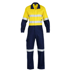 KingGee Mens WorkCool 2 Spliced Overall Work Comfy Safety Cotton Ripstop K51540- Bannav S Bannav LLC 